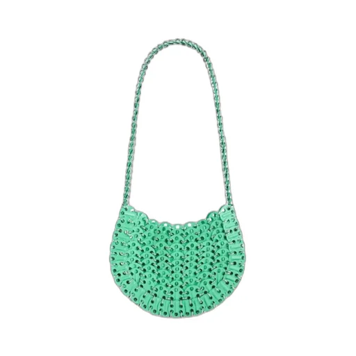 Moon 1969 Disc Detailed Shoulder Bag
