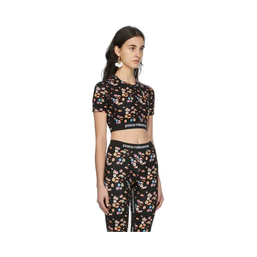 Pattern Printed Short Sleeve T-Shirt