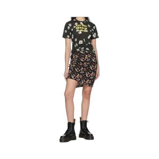 Pattern Printed Short-Sleeved T-Shirt