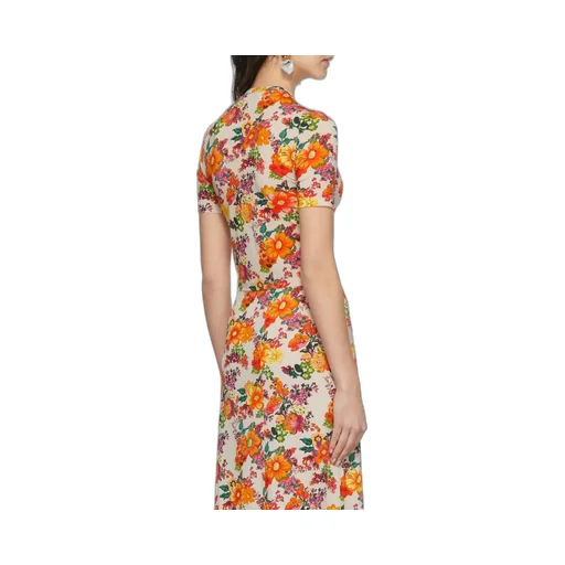 Pattern Printed Short-Sleeved T-Shirt