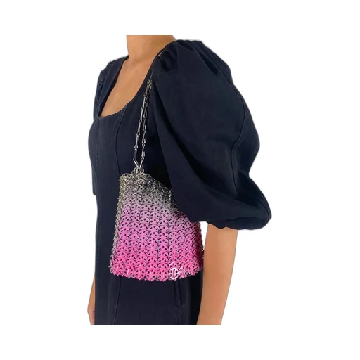 Metal Facing Shoulder Bag
