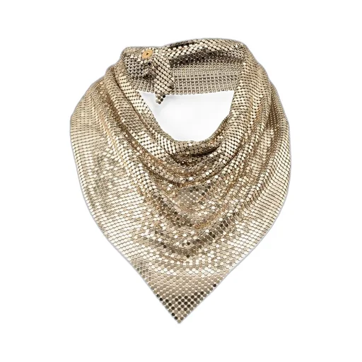 Chain-Mail Handkerchief Necklace