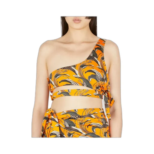 Printed Cropped Top