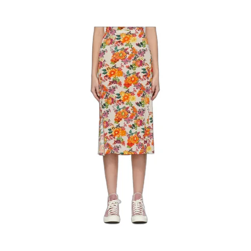Pattern Printed Skirt