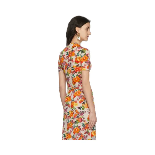 Pattern Printed Short-Sleeved T-Shirt