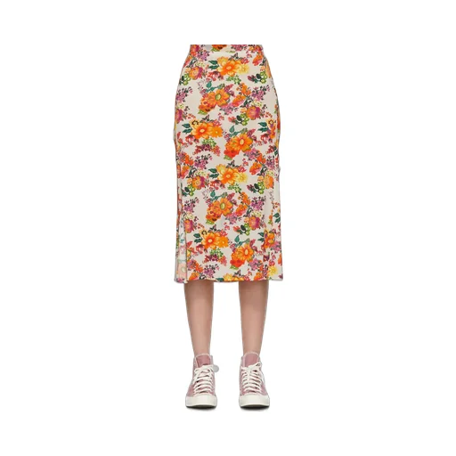 Pattern Printed Skirt