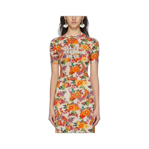 Pattern Printed Short-Sleeved T-Shirt