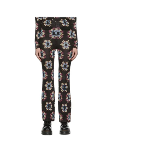 Jacquard Bell Bottoms