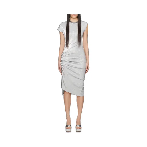 Gathered Midi Dress