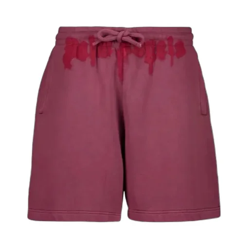Logo Printed Drawstring Bermuda Shorts
