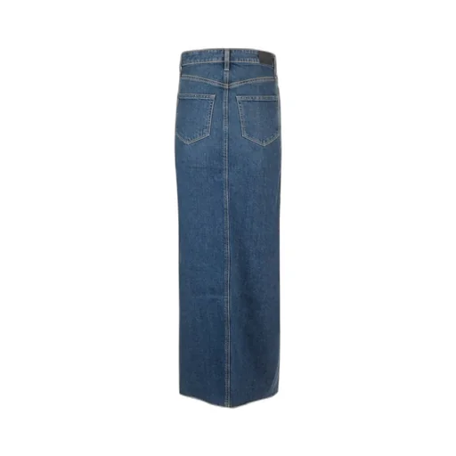 Denim Maxi Skirt