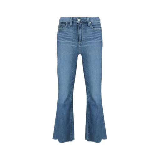 High Rise Ankle Flare Jeans