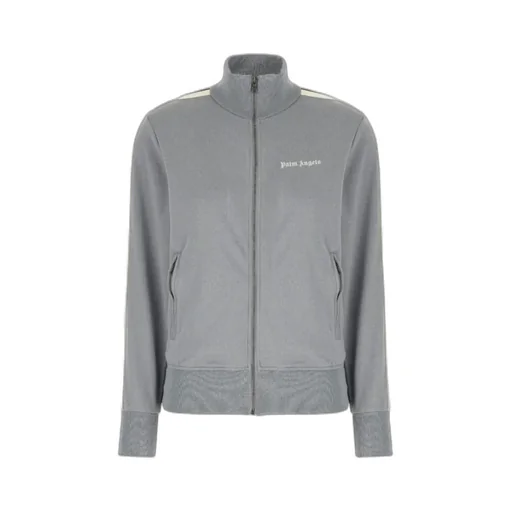 Track Stripe Zip-Up Sweatshirt