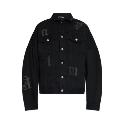 Logo Patch Denim Jacket