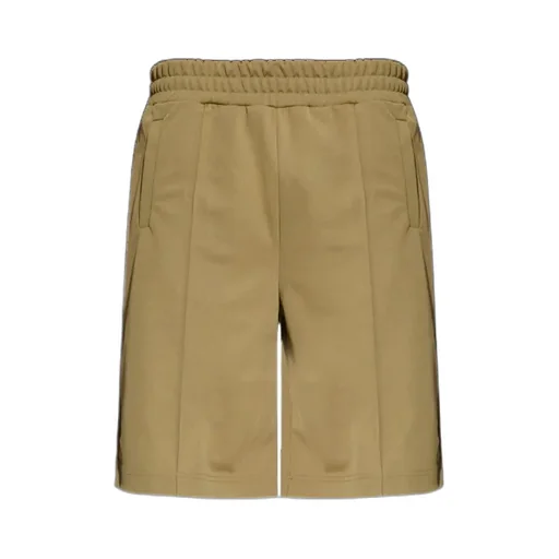 Curved Logo Printed Shorts