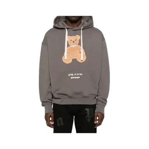 Teddy Bear Motif Hoodie
