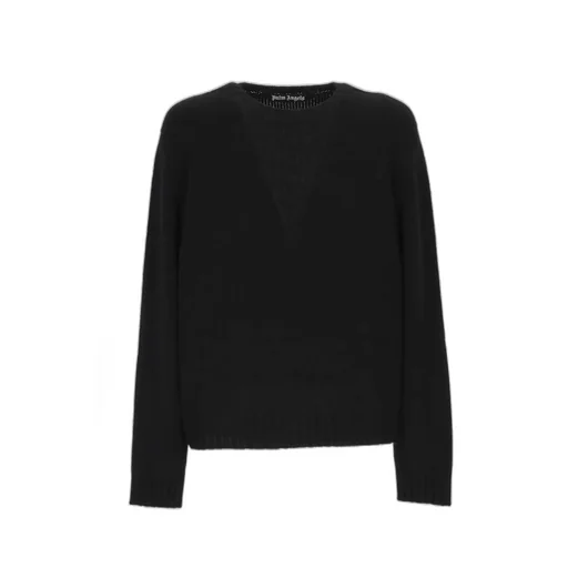Crew-Neck Knit Sweater