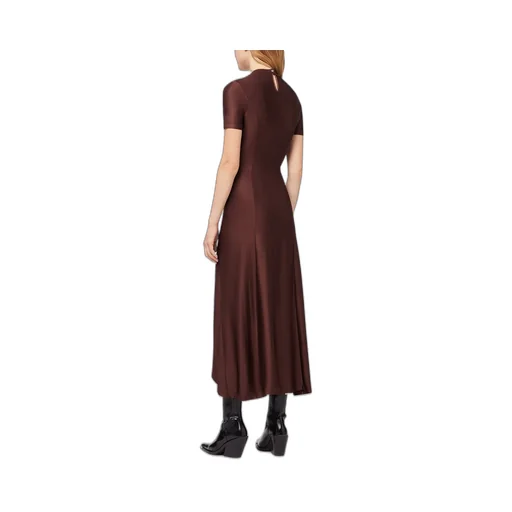 Ruched Detailed Midi Dress