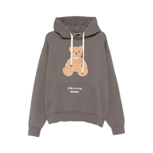 Teddy Bear Motif Hoodie