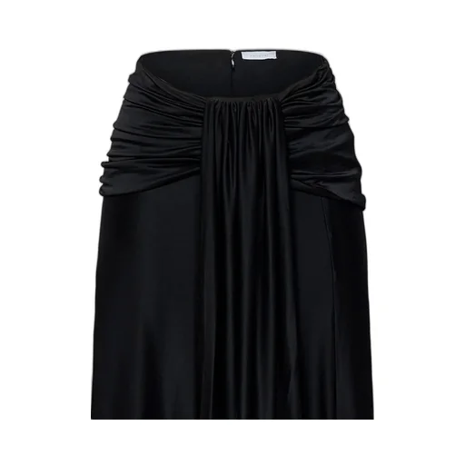 Gathered Detailed Midi Skirt