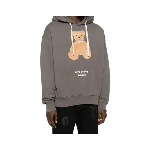 Teddy Bear Motif Hoodie