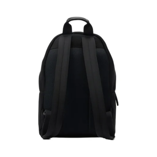 Logo Printed Zipped Backpack