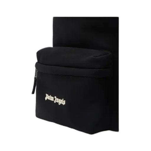 Logo Printed Zipped Backpack