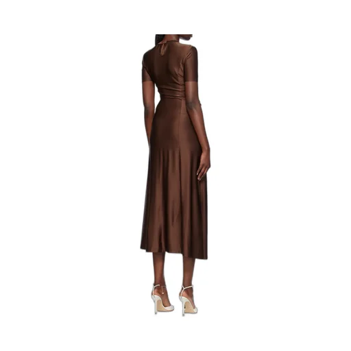 Ruched Detailed Midi Dress