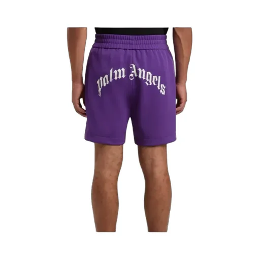 Back Curved Logo Track Shorts