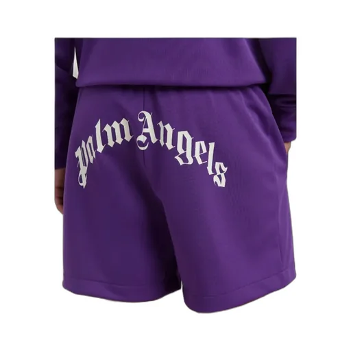Back Curved Logo Track Shorts