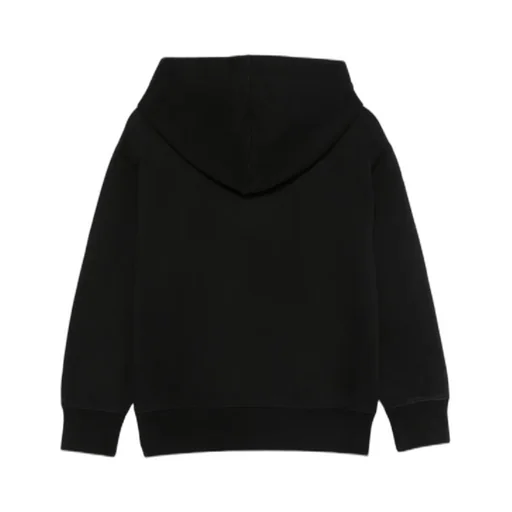 Logo Printed Long-Sleeved Hoodie