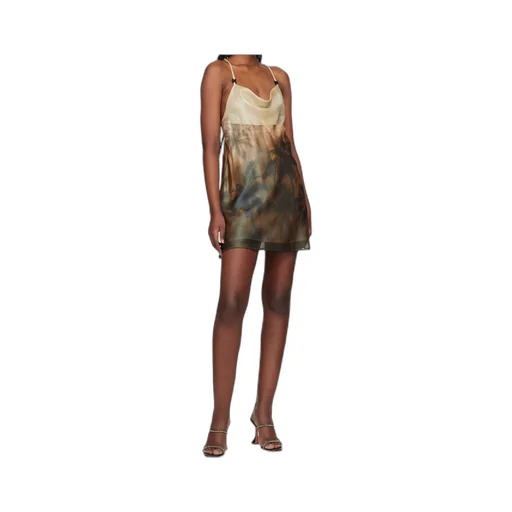 Sunset Palms Mini Dress