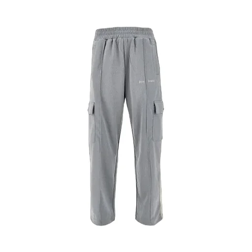 Logo Embroidered Cargo Trousers