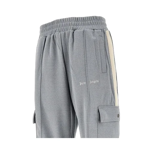 Logo Embroidered Cargo Trousers
