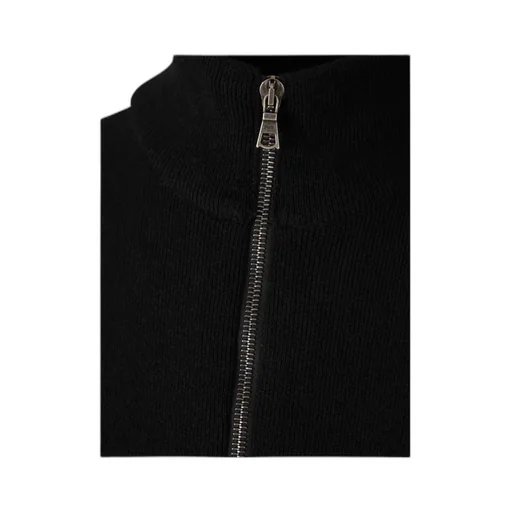 Logo Embroidered Zipped Sweatshirt