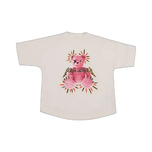 Teddy-Print Crewneck T-Shirt