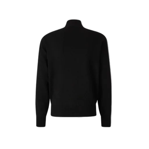 Logo Embroidered Zipped Sweatshirt