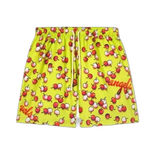 Cherries Printed Drawstring Swimshorts