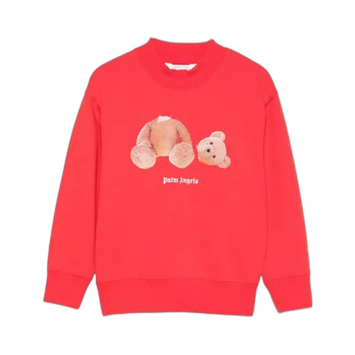 Bear Crewneck Drop-Shoulder Sweatshirt