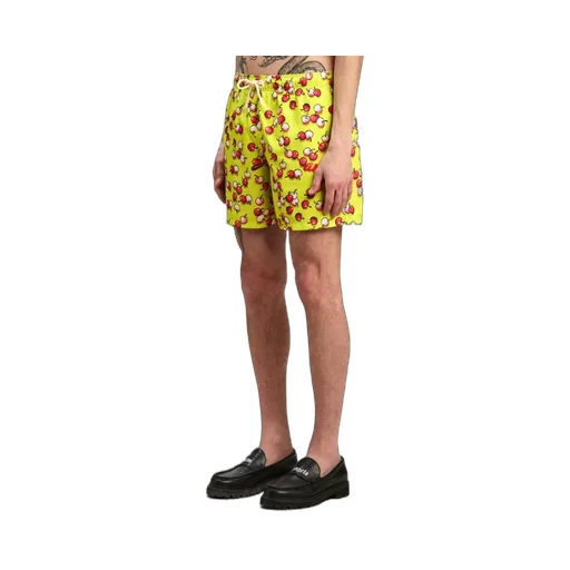 Cherries Printed Drawstring Swimshorts
