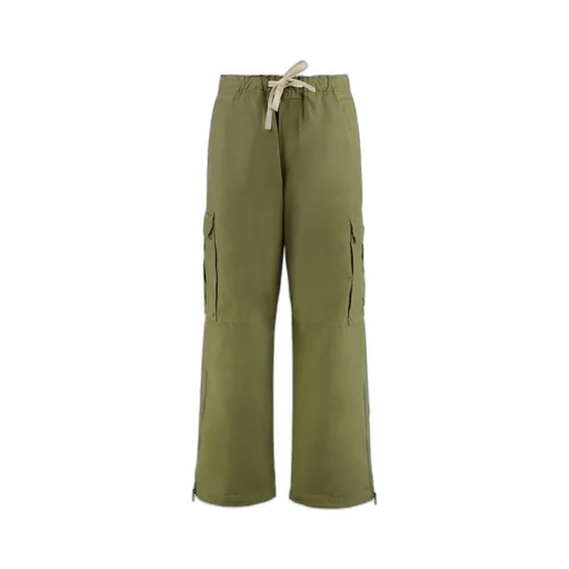 Curved Logo Cargo Pants