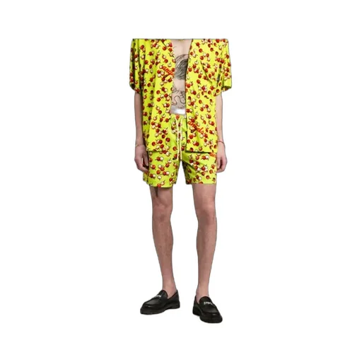 Cherries Printed Drawstring Swimshorts