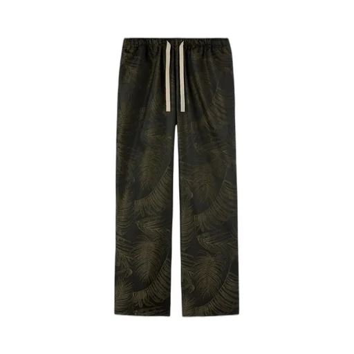 Palms Jacquard Drawstring Track Pants