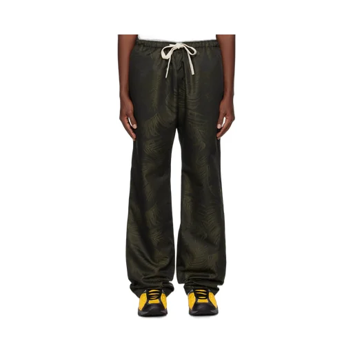 Palms Jacquard Drawstring Track Pants