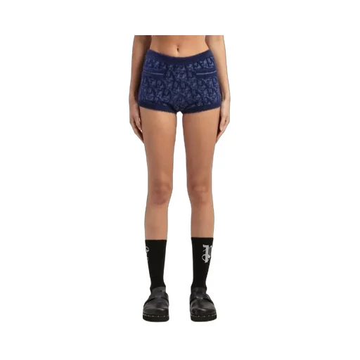 Jacquard Knitted Shorts