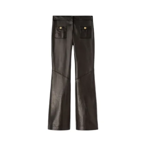 Panelled Flared Trousers