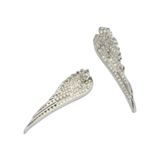 Angel Wing Strass Earrings