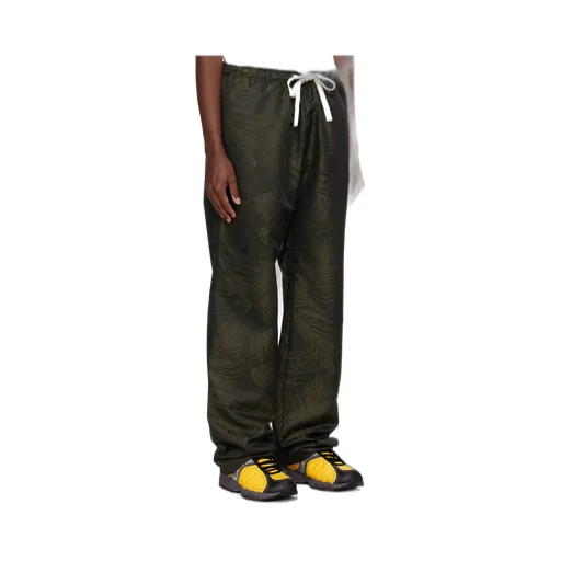 Palms Jacquard Drawstring Track Pants