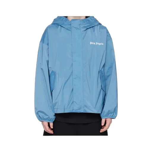 Logo-Print Hooded Jacket
