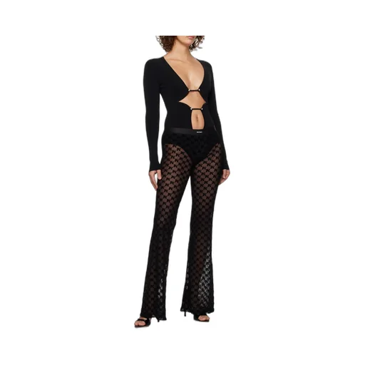 Printed Gauze Pants